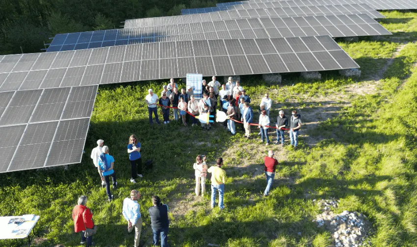inauguration parc solaire enercoop auvergne rhone alpes