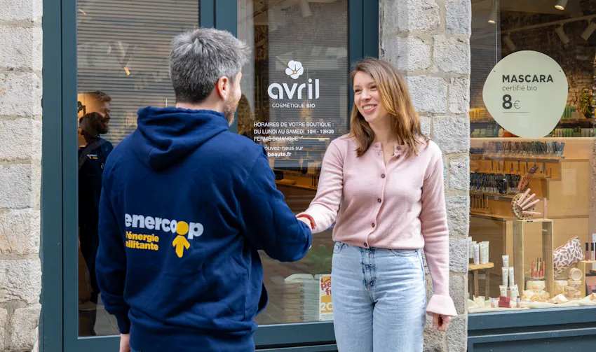 avril cosmétique beauté enercoop client professionnel énergie renouvelable fourniture