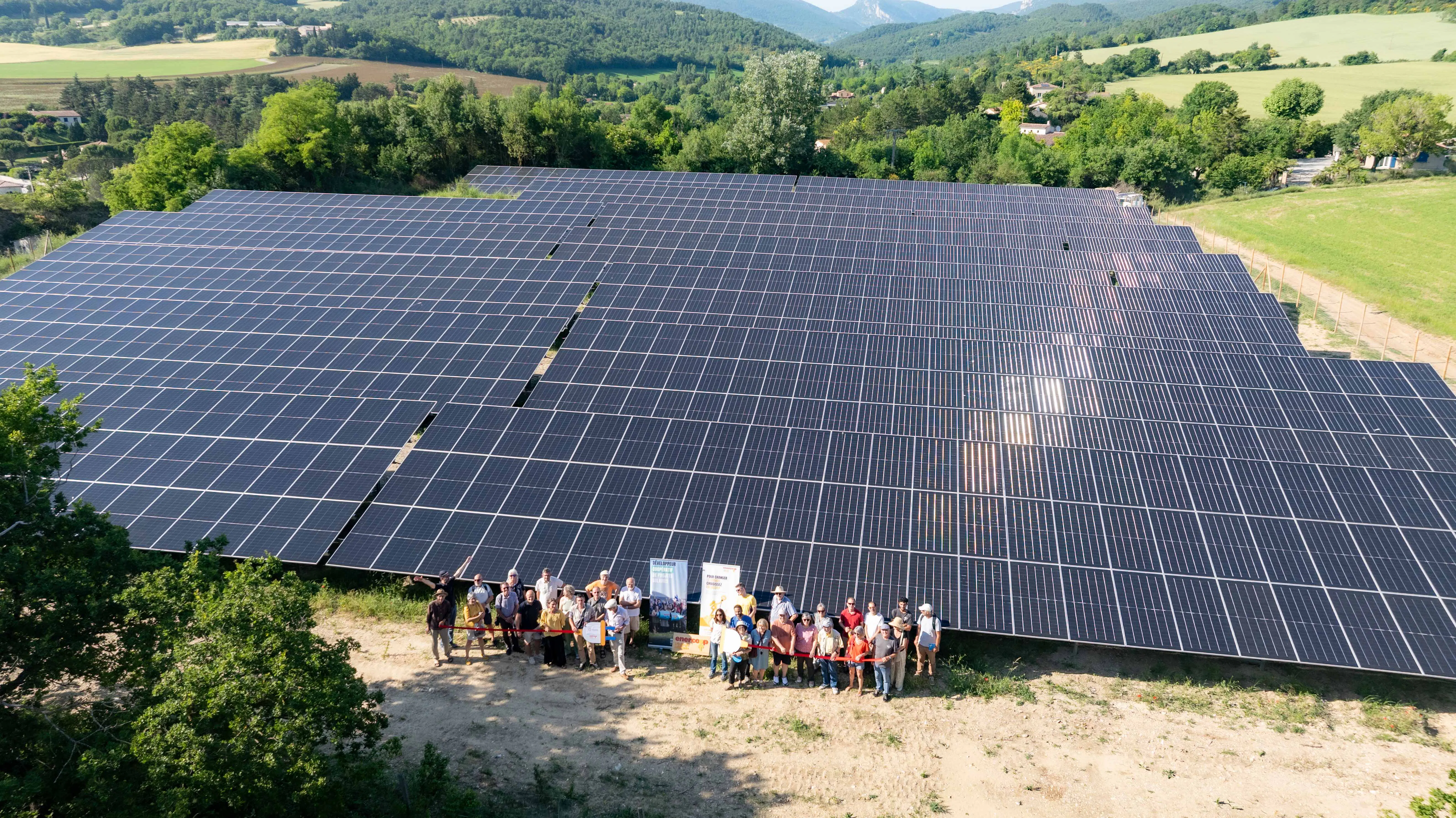 enercoop AURA parc solaire aouste drome