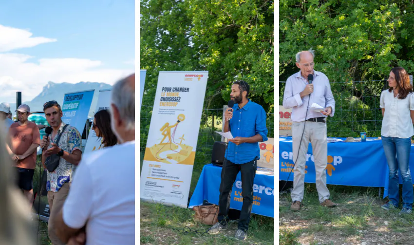 inauguration parc solaire aouste enercoop dwatts commune