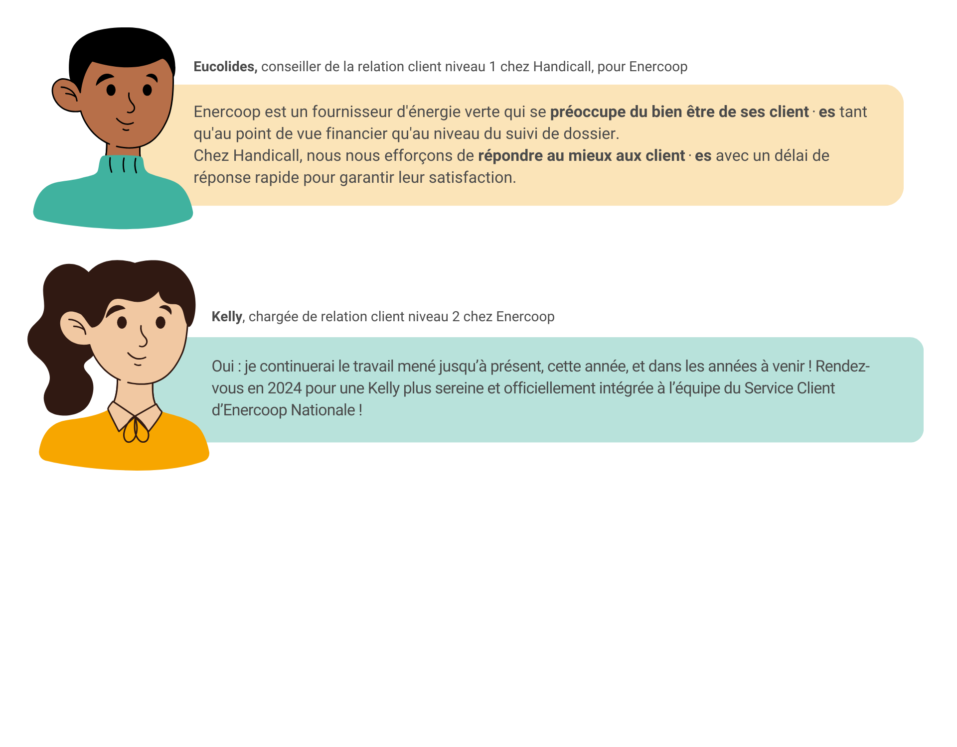 Un dernier message à faire passer