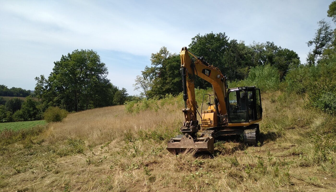 Début des travaux à Rouffilhac