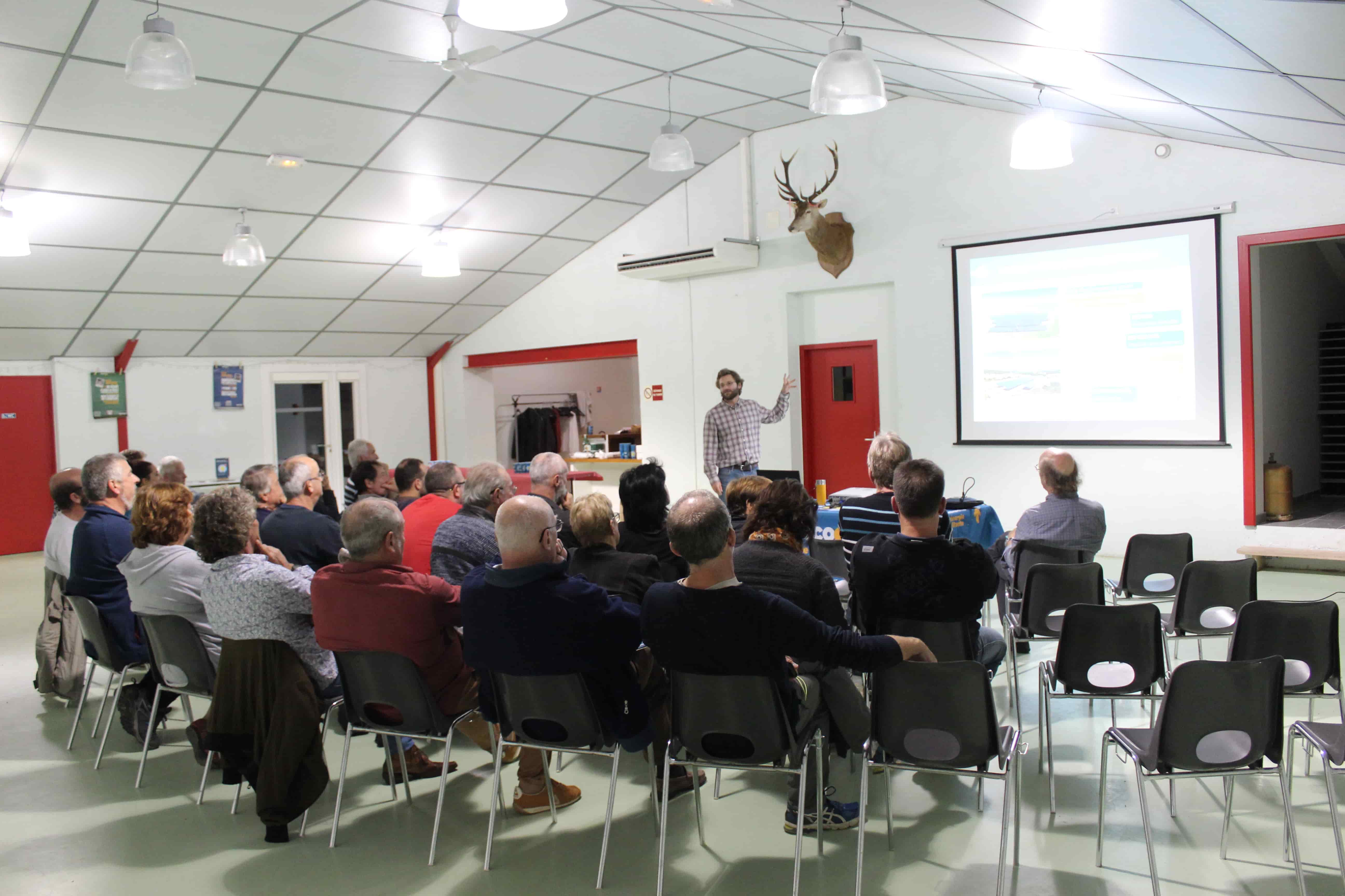 Réunion publique de septembre 2019 à Blars avec les habitants de la commune