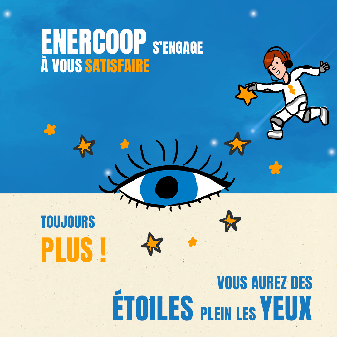 Enercoop s'engage à vous satisfaire