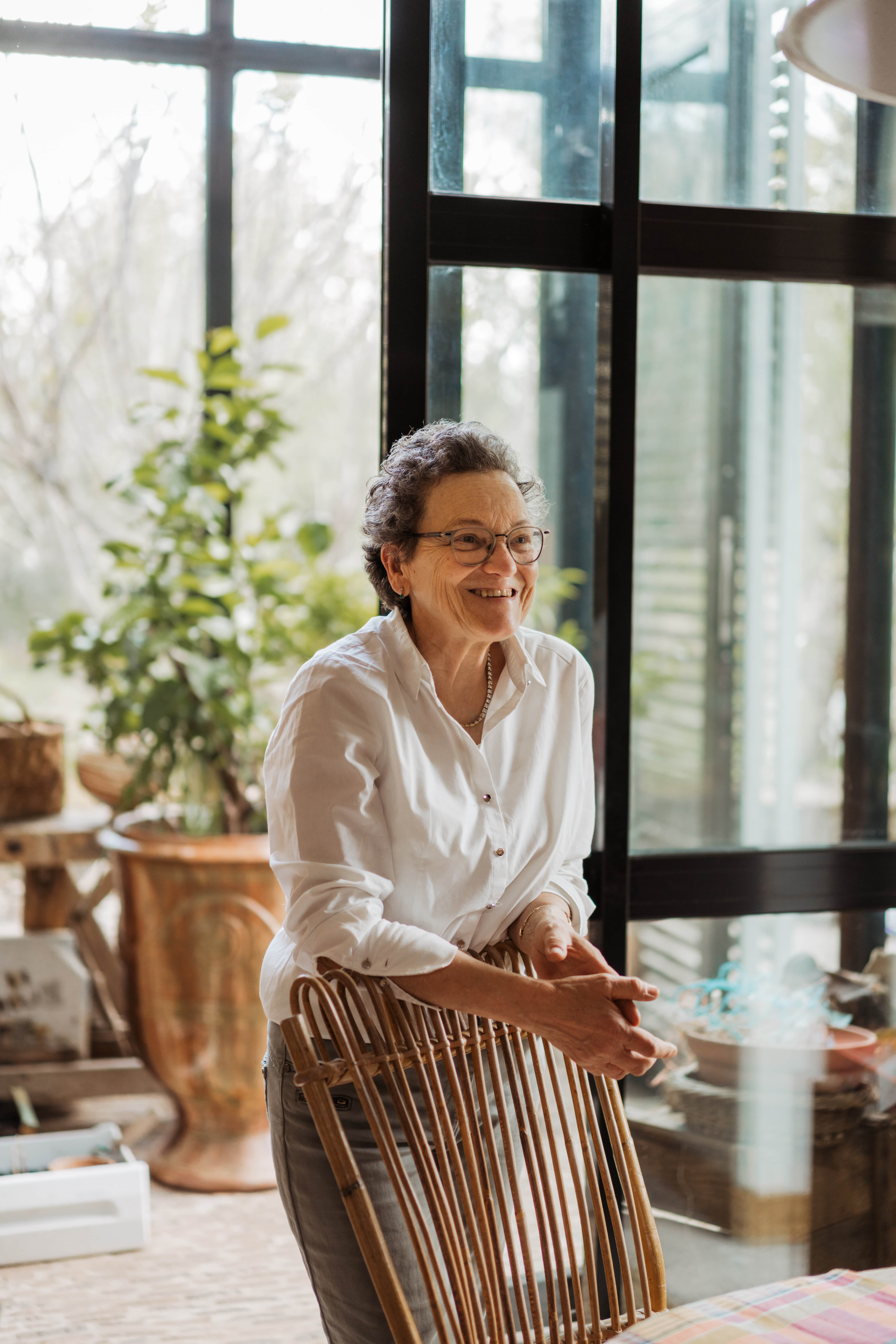 Portrait Marie-Colette - crédit photo : Lycia Walter - Enercoop Nouvelle-Aquitaine