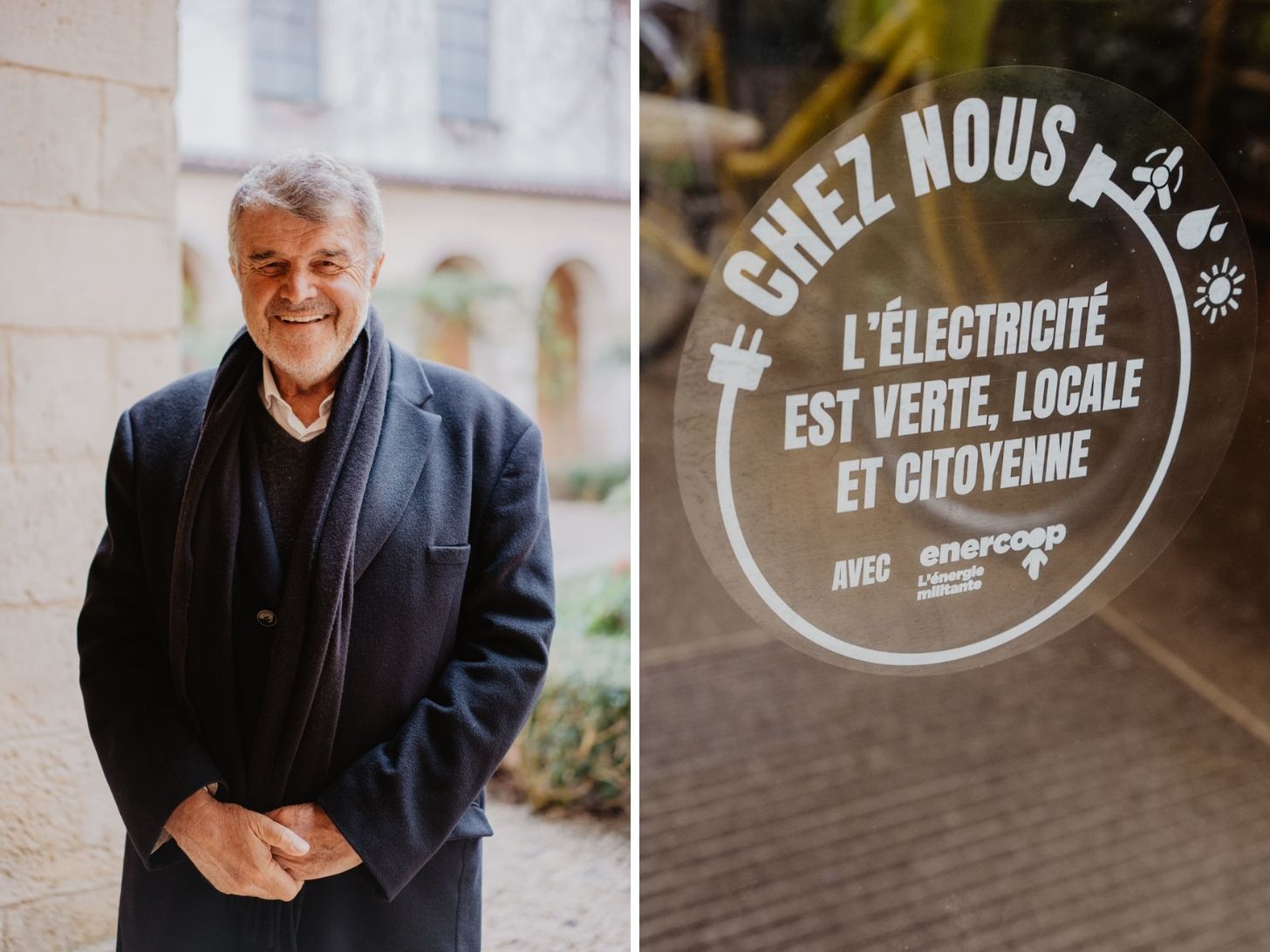 Jean-François Fountaine, Maire de la Rochelle - crédit photo : Lycia Walter - Enercoop Nouvelle-Aquitaine