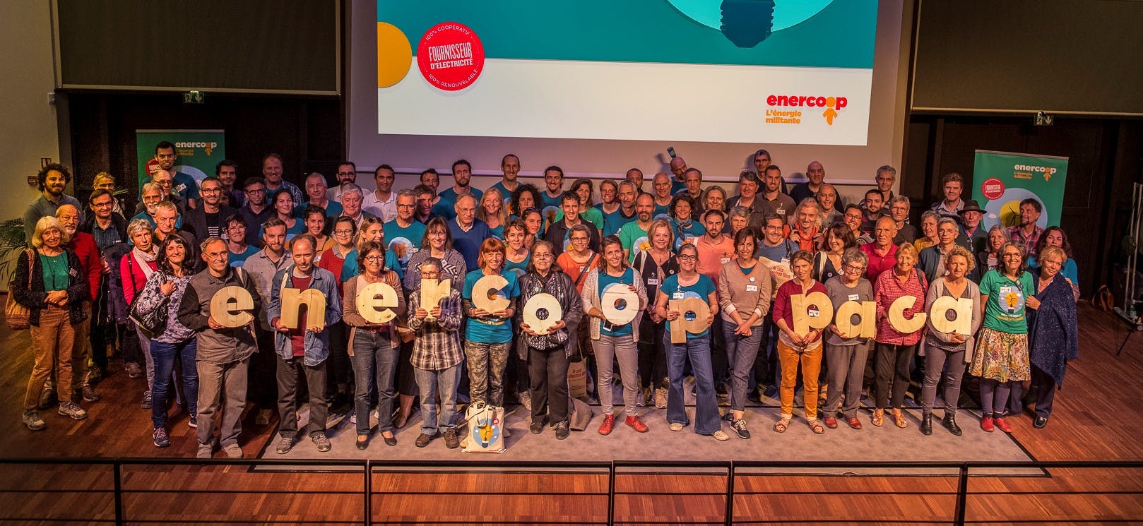 Photo de groupe Assemblée Générale d'Enercoop Paca