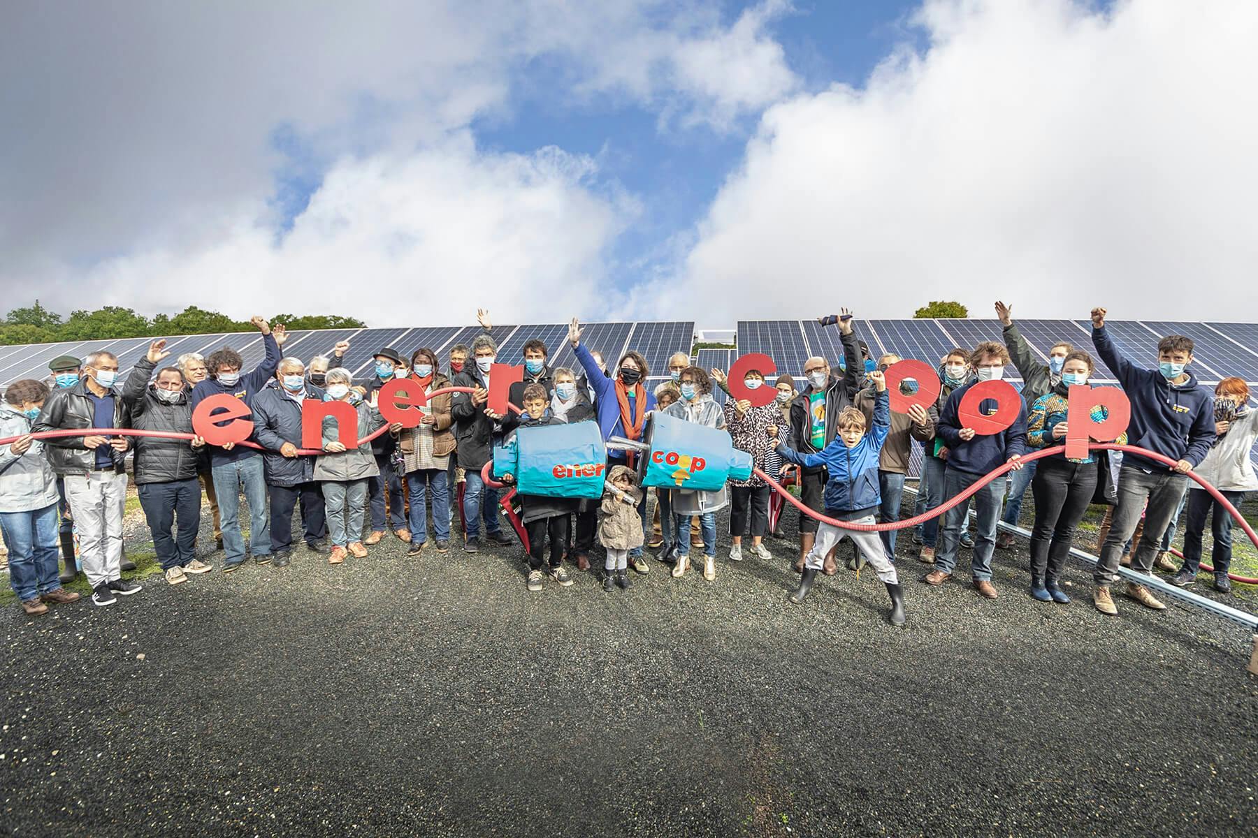 Parc solaire de Vayssière à Montfaucon - Enercoop Midi-Pyrénées - crédit SergioDi