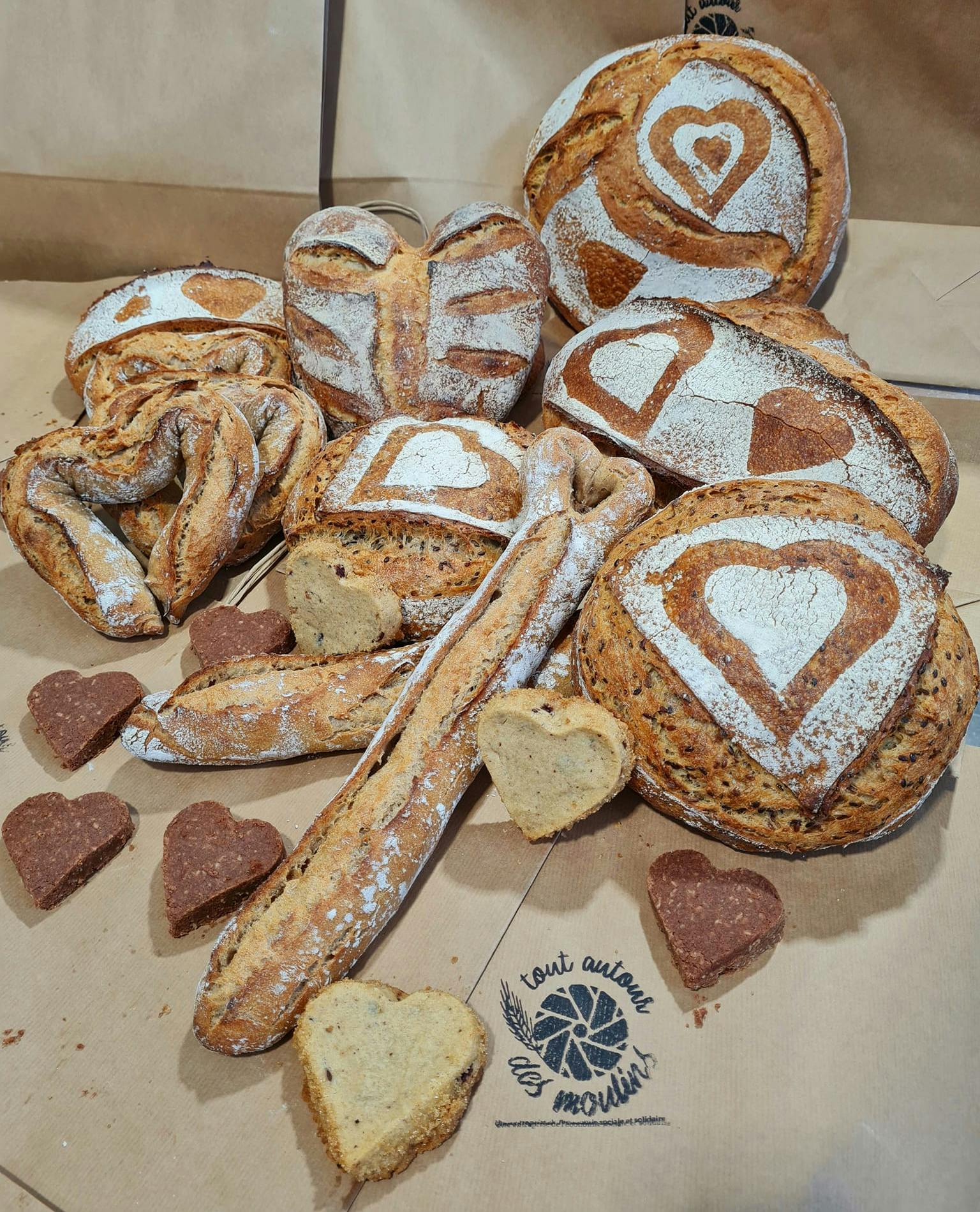 Ensemble de pain