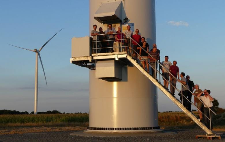 Enercoop Pays de la Loire - parc éolien de l'Hyrôme