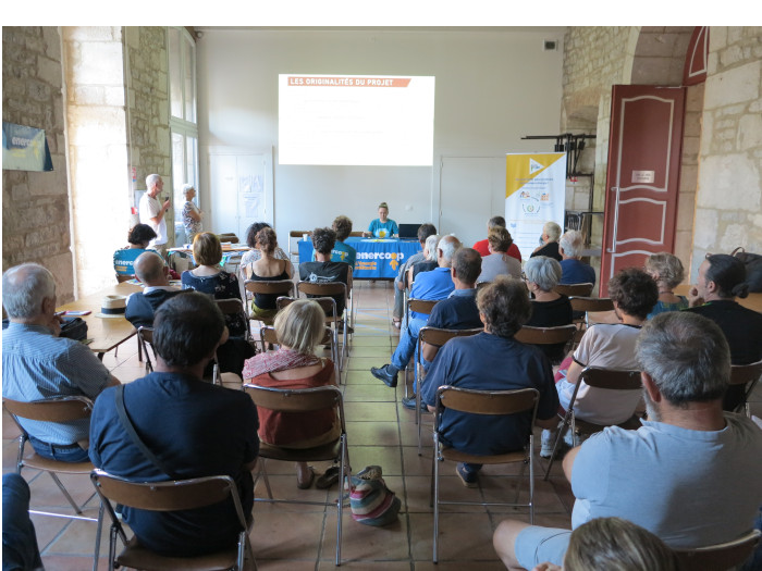 Réunion publique à Saint-Antonin-Noble-Val