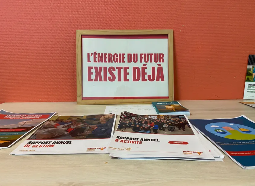Retour sur... Un mois d'Assemblée générale d'Enercoop Normandie Cadre "L'énergie du futur existe déjà" lors de l'AG 2026