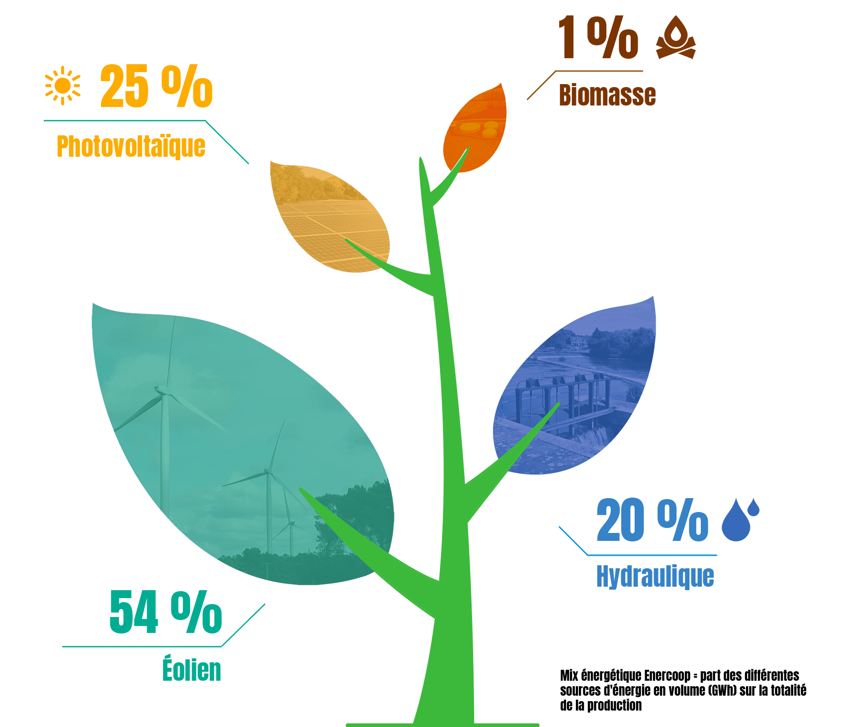 Enercoop - électricité - renouvelable - mix
