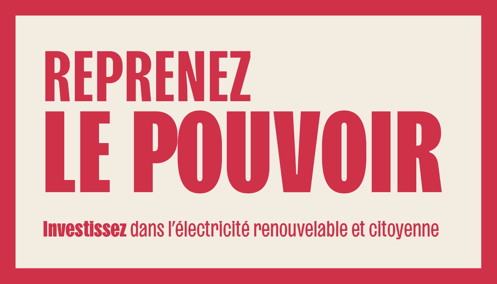 levée de fonds - énergie - pouvoir