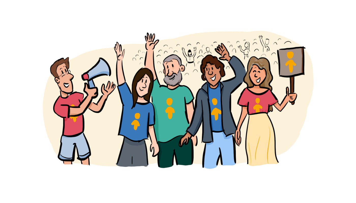 illustration clients et sociétaires