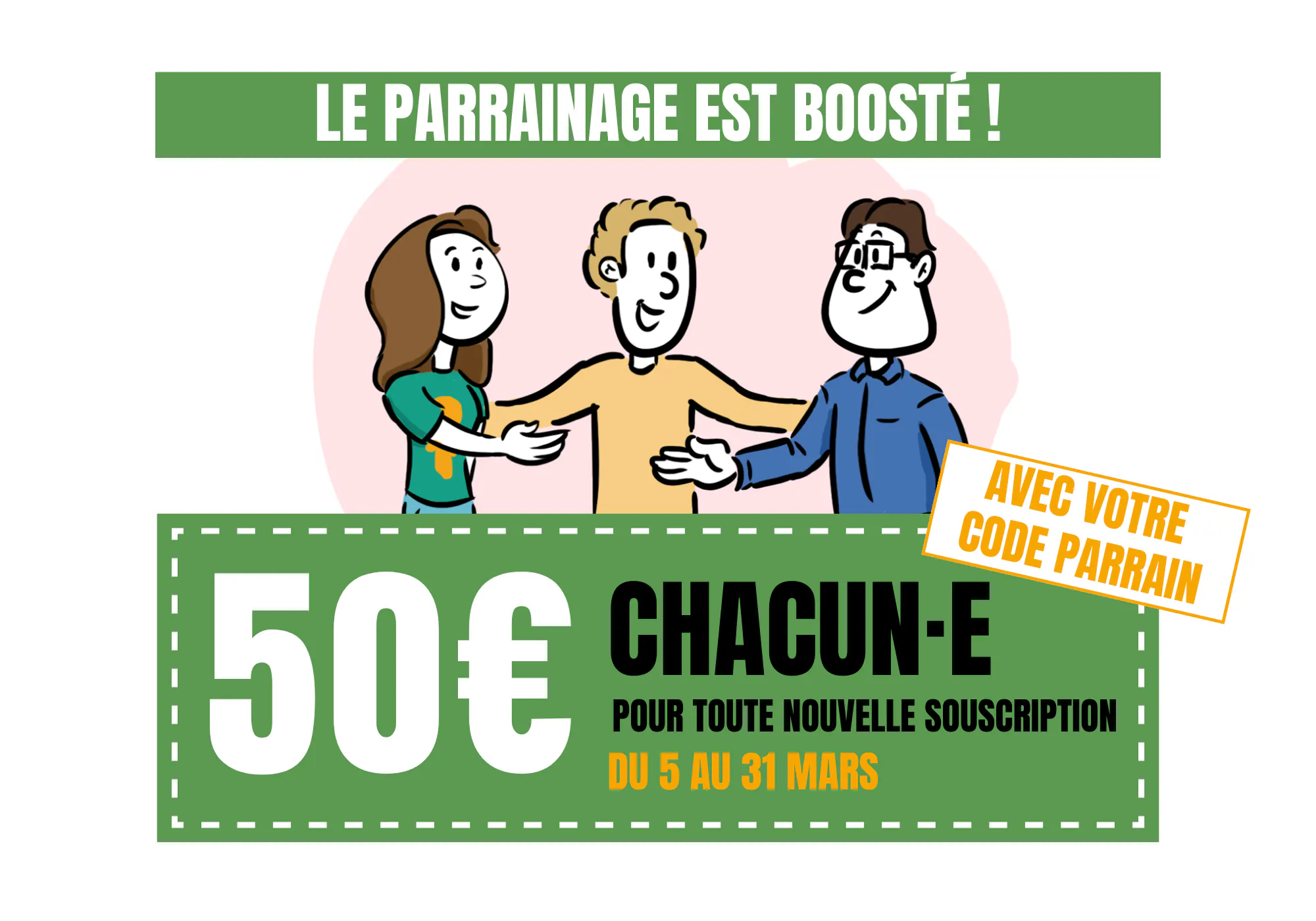 parrainage Enercoop - réduction - nouvelle souscription