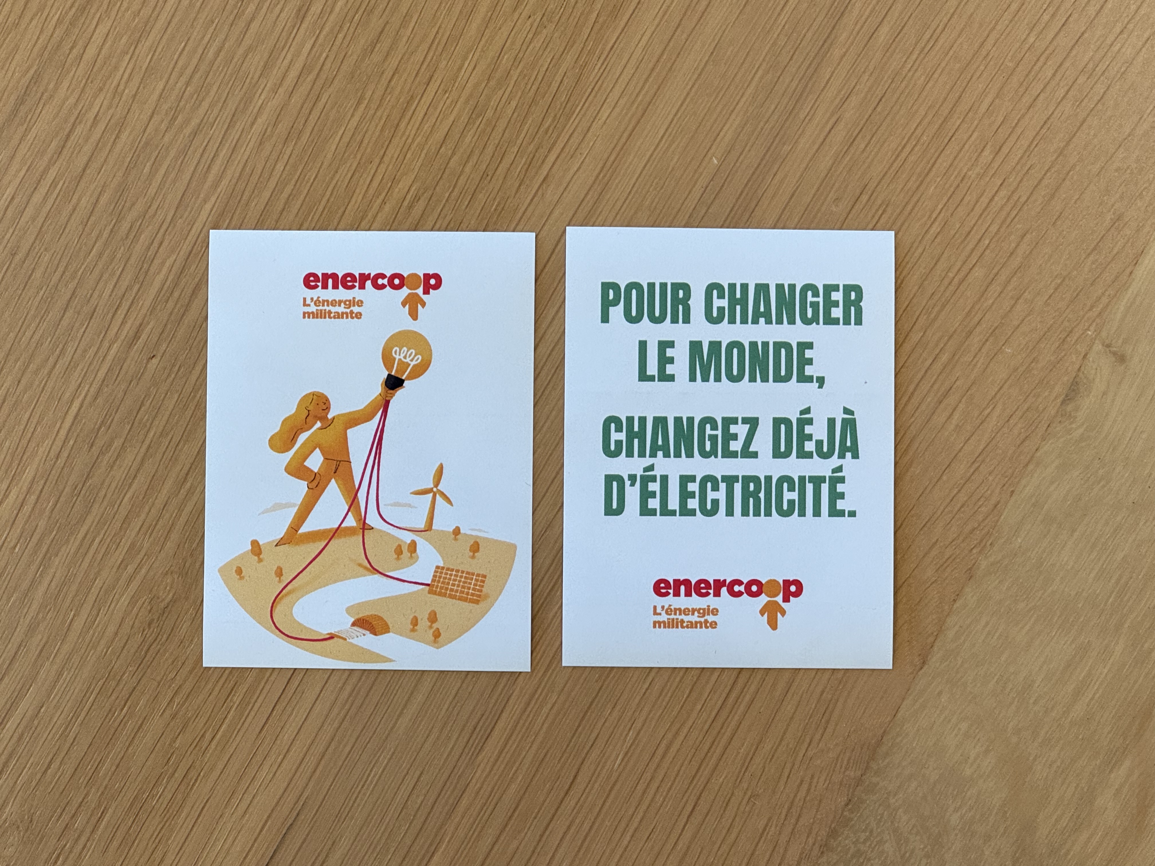 autocollants Enercoop
