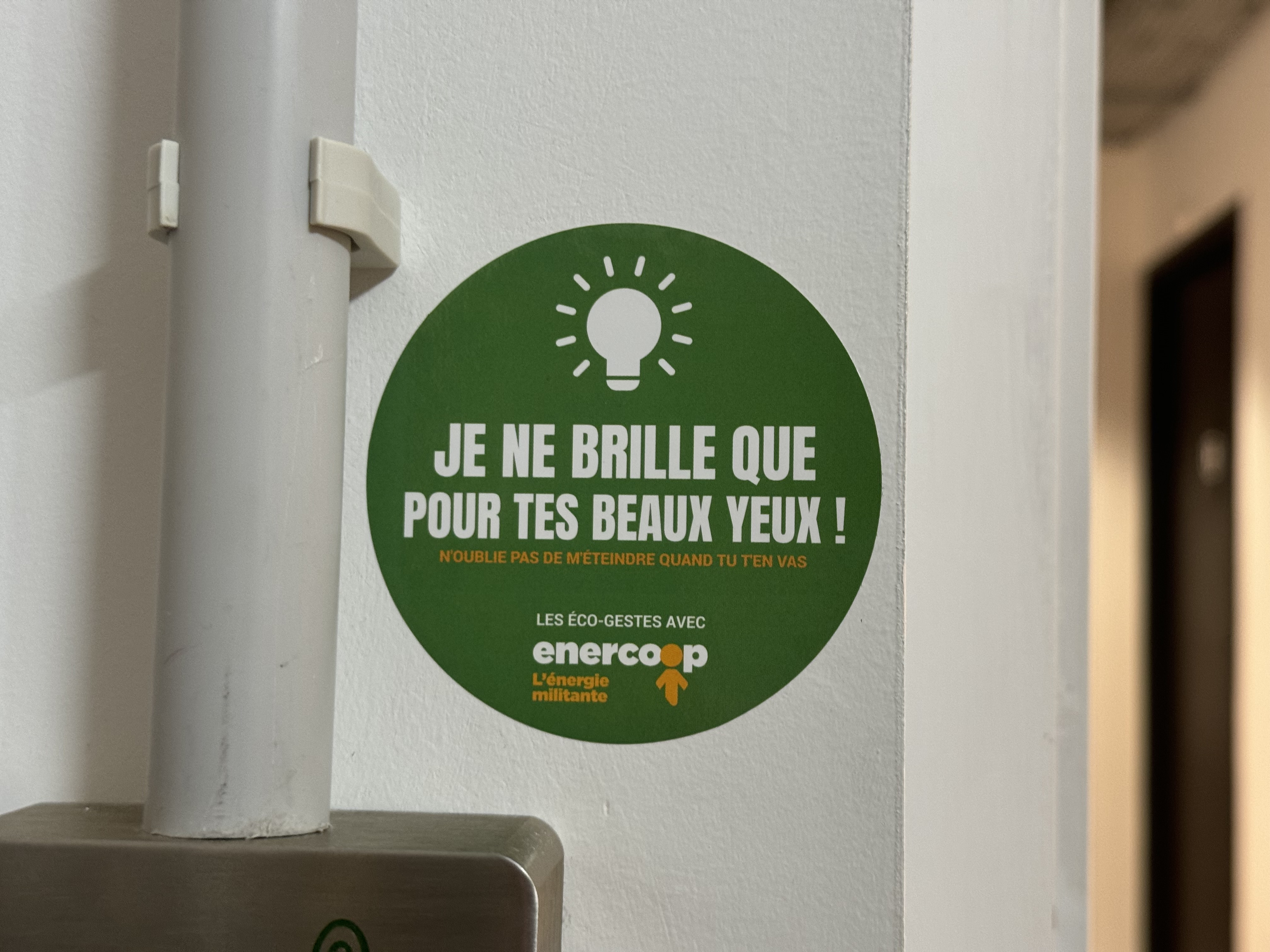 stickers éco gestes enercoop