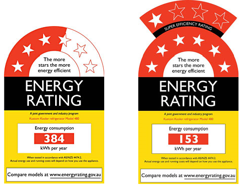 7 star energy rating fridge