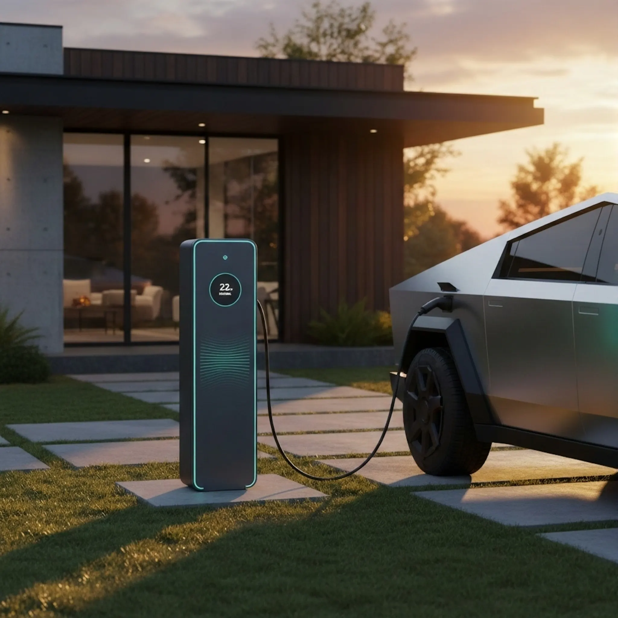 EV Charger Cybertruck