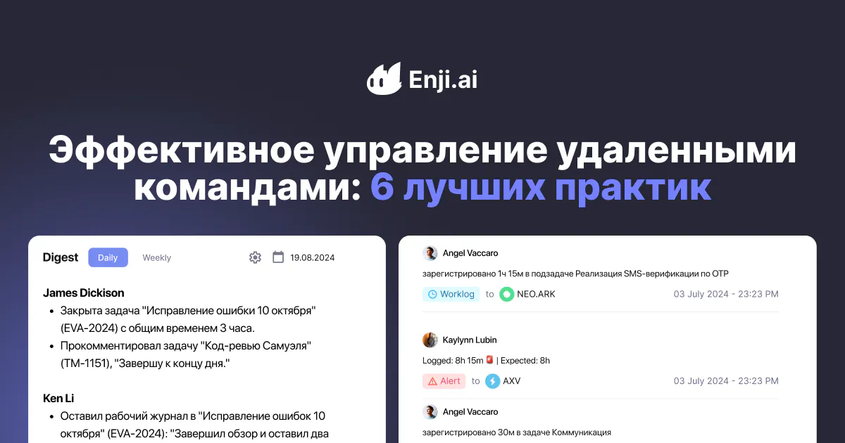 Эффективное управление удаленными командами: 6 лучших практик
