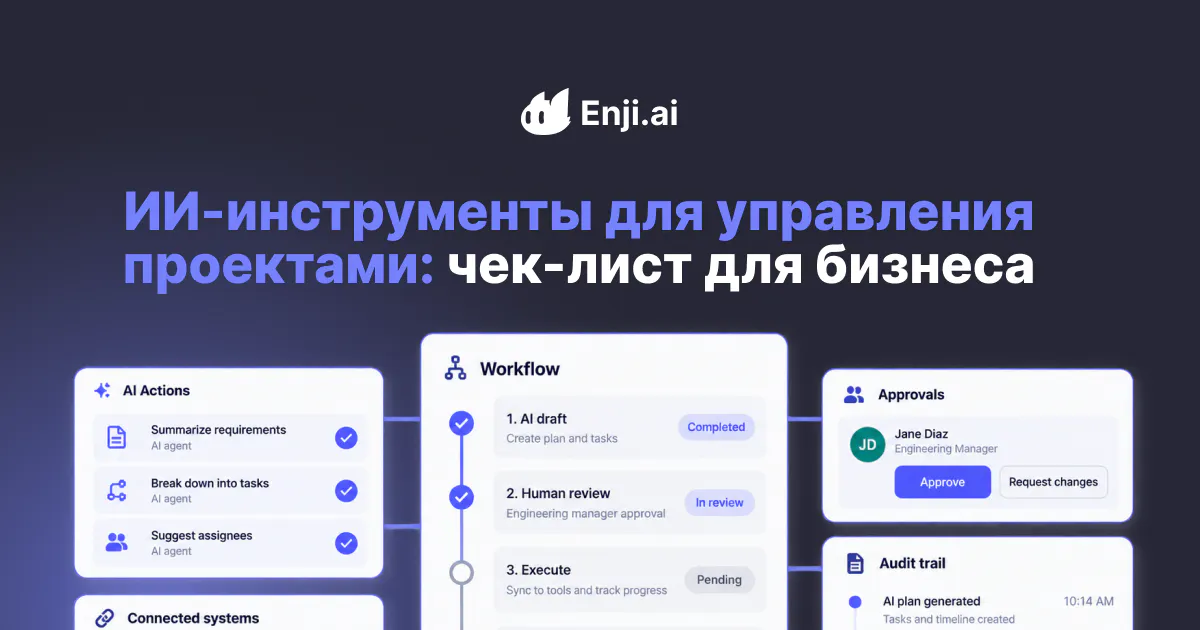 Как выбрать ИИ-инструмент для управления проектами: чек-лист для инженерных команд
