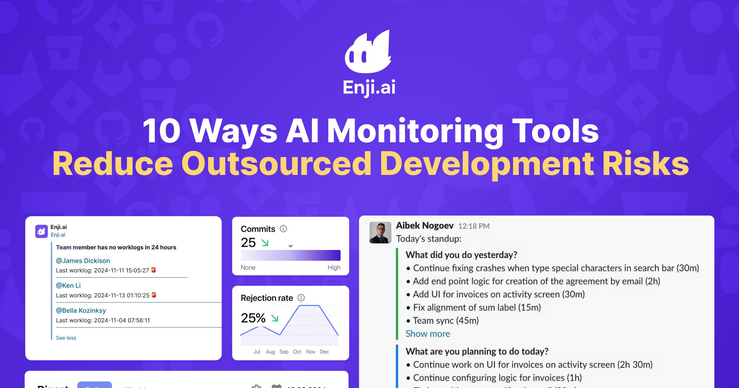 10 Ways AI Monitoring Tools Reduce Outsourced Development Risks