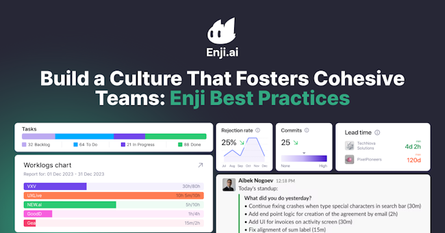 Build a Culture That Fosters Cohesive Teams: Enji Best Practices