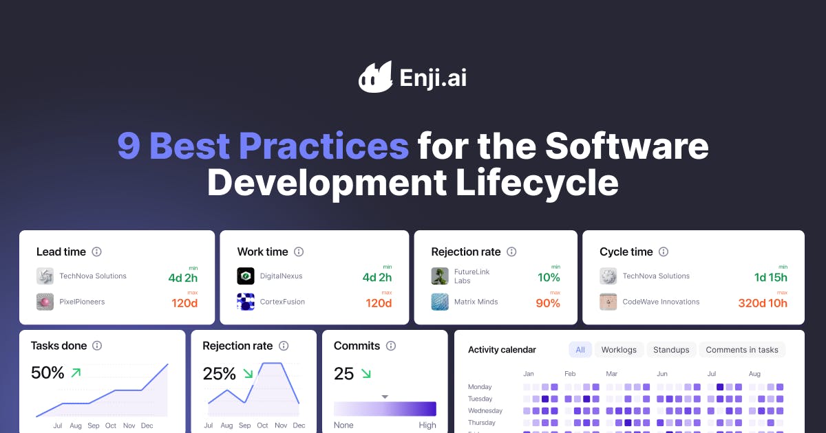 9 Best Practices for the Software Development Lifecycle