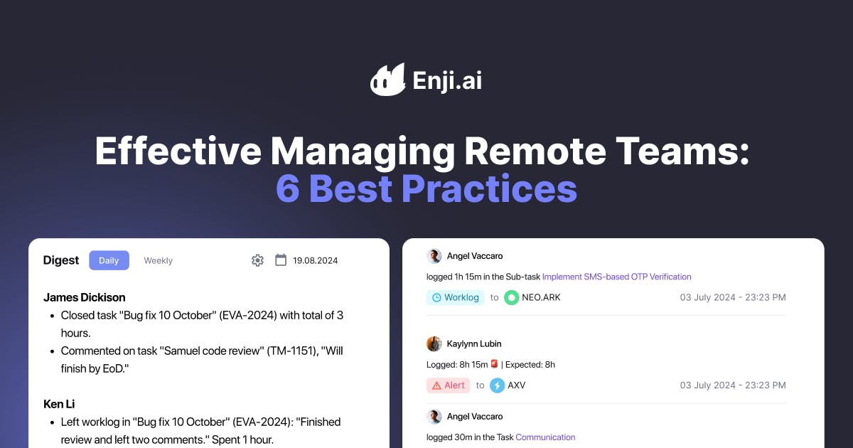 Effective Remote Team Management: 6 Best Practices