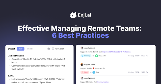 Effective Remote Team Management: 6 Best Practices