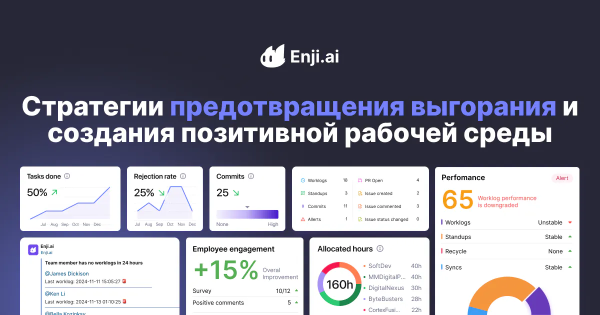 Стратегии предотвращения выгорания и создания позитивной рабочей среды
