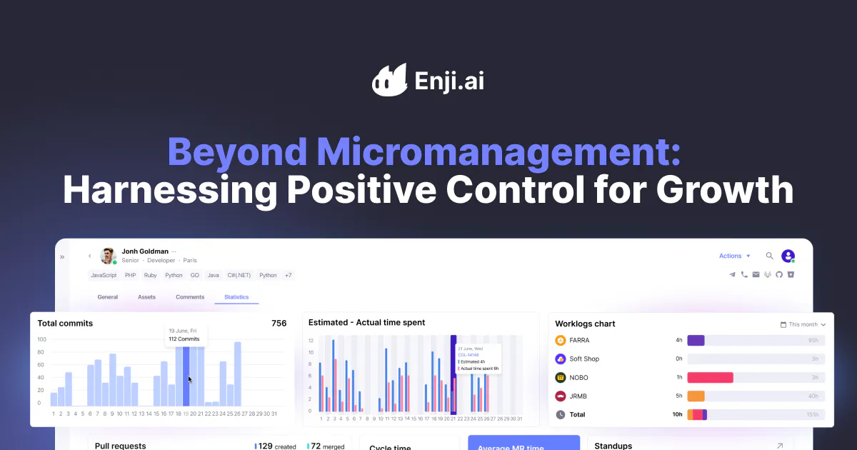 Beyond Micromanagement: Harnessing Positive Control for Growth