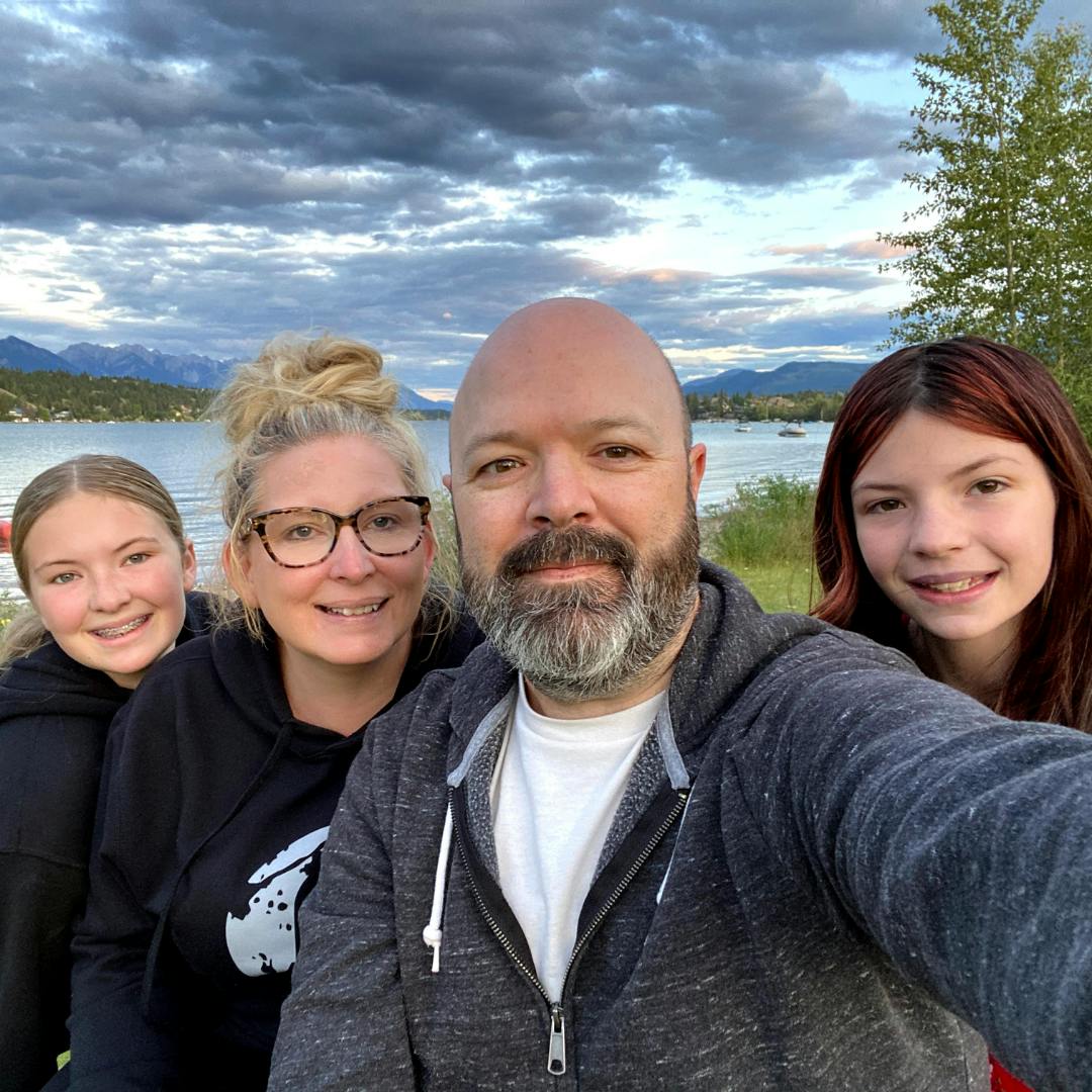 Family picture of Jamie.