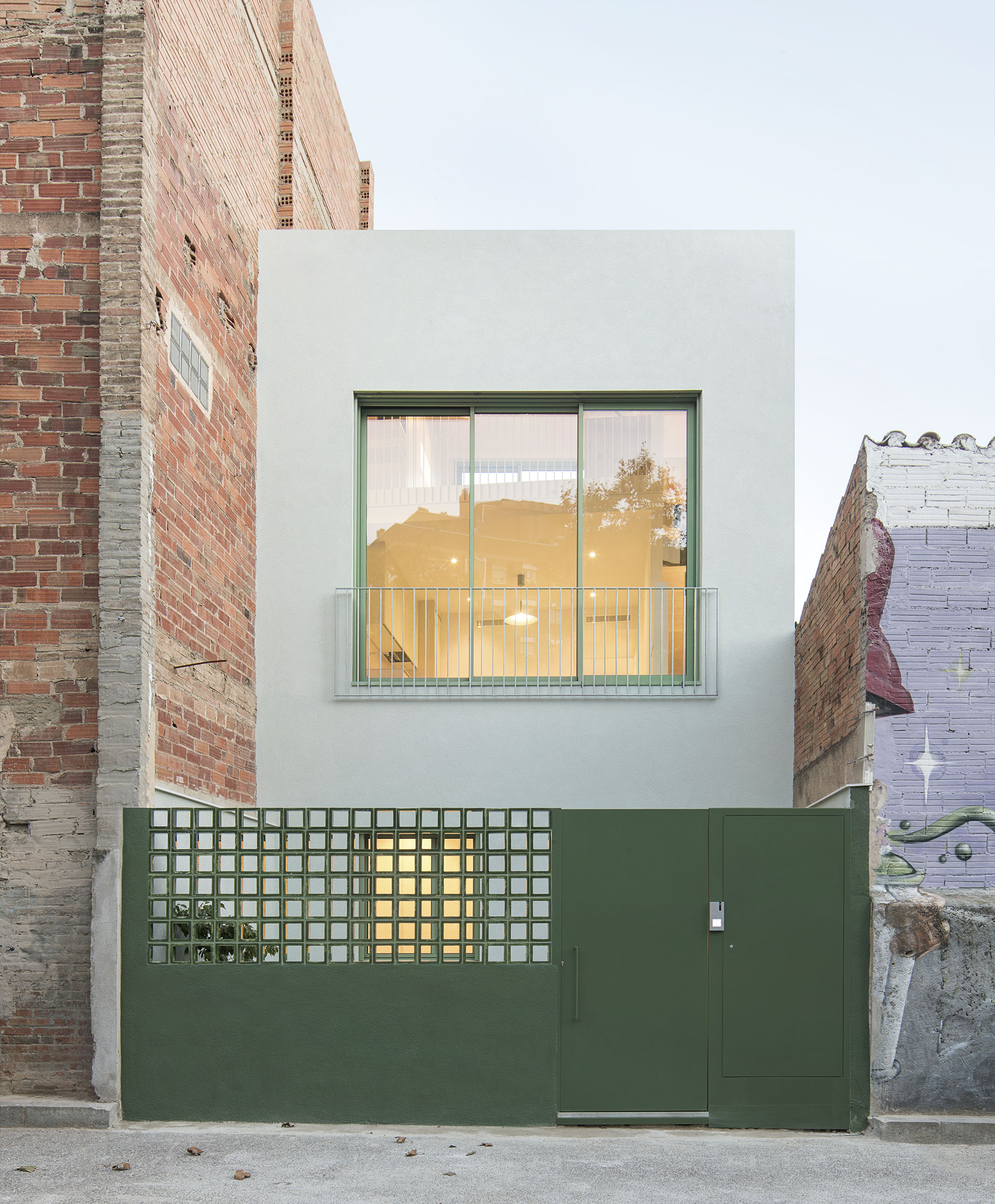 vista detall façana principal