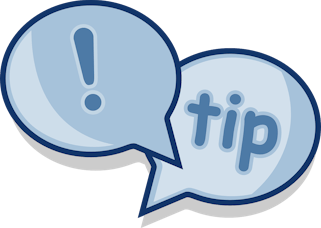 Useful tips