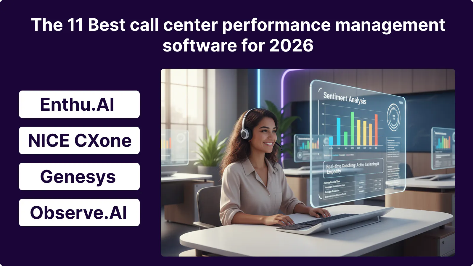 The 11 Best call center performance management software