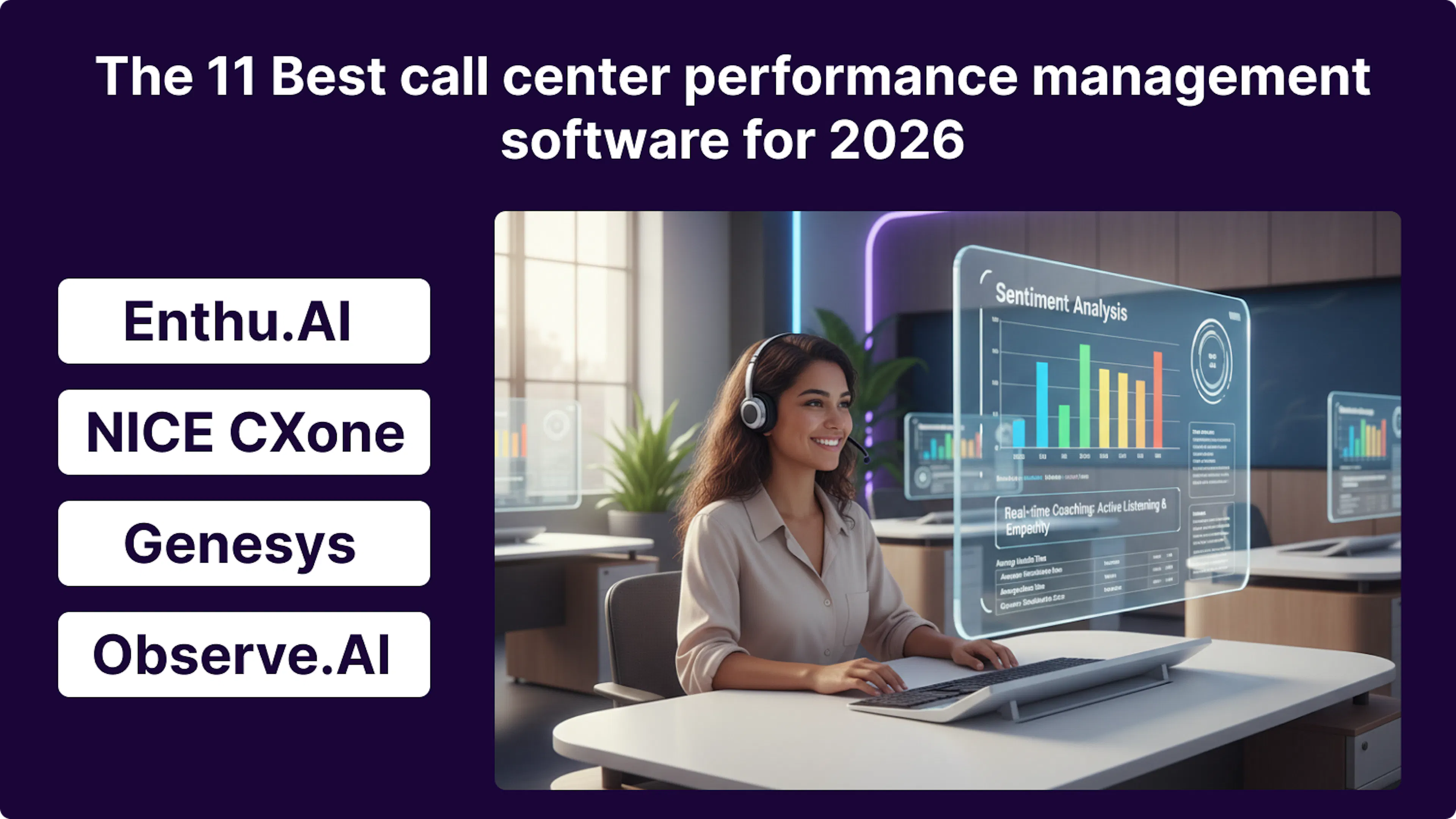 The 11 Best call center performance management software