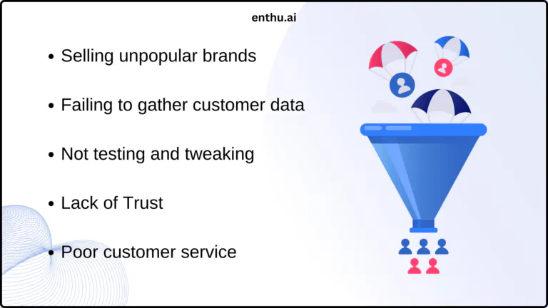 common holes in the sales funnel
