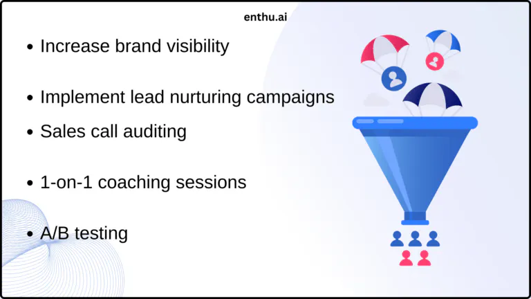 Strategies to plug your sales funnel leaks
