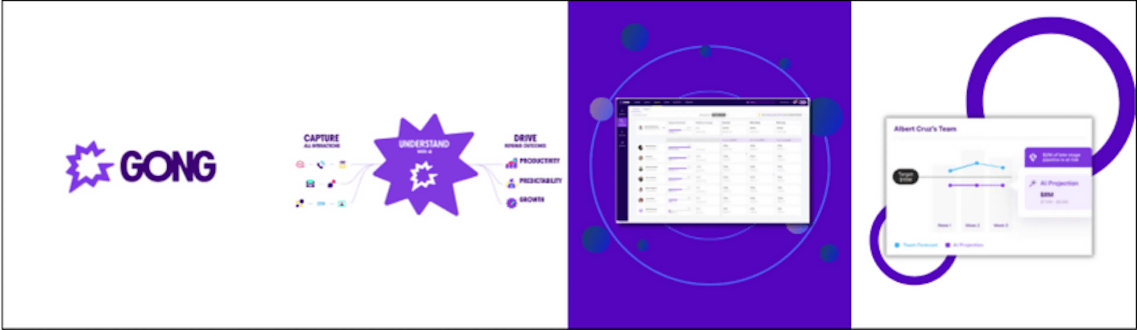 Gong dashboard