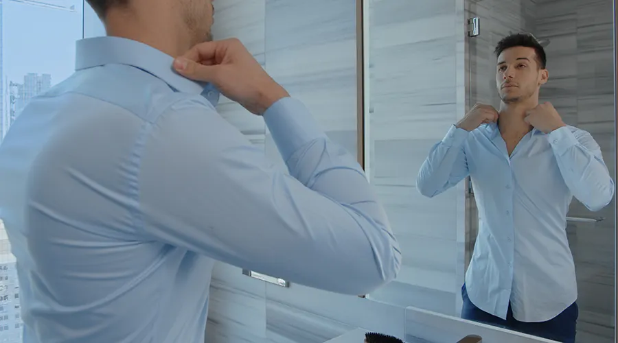 best starch for dress shirts Make your clothes look their best with Glint spray starch. Easy to use, for  a crisp finish that makes you stand out! Shop now: www.bachatt.com  #GlintSprayStarch #SharpClothes