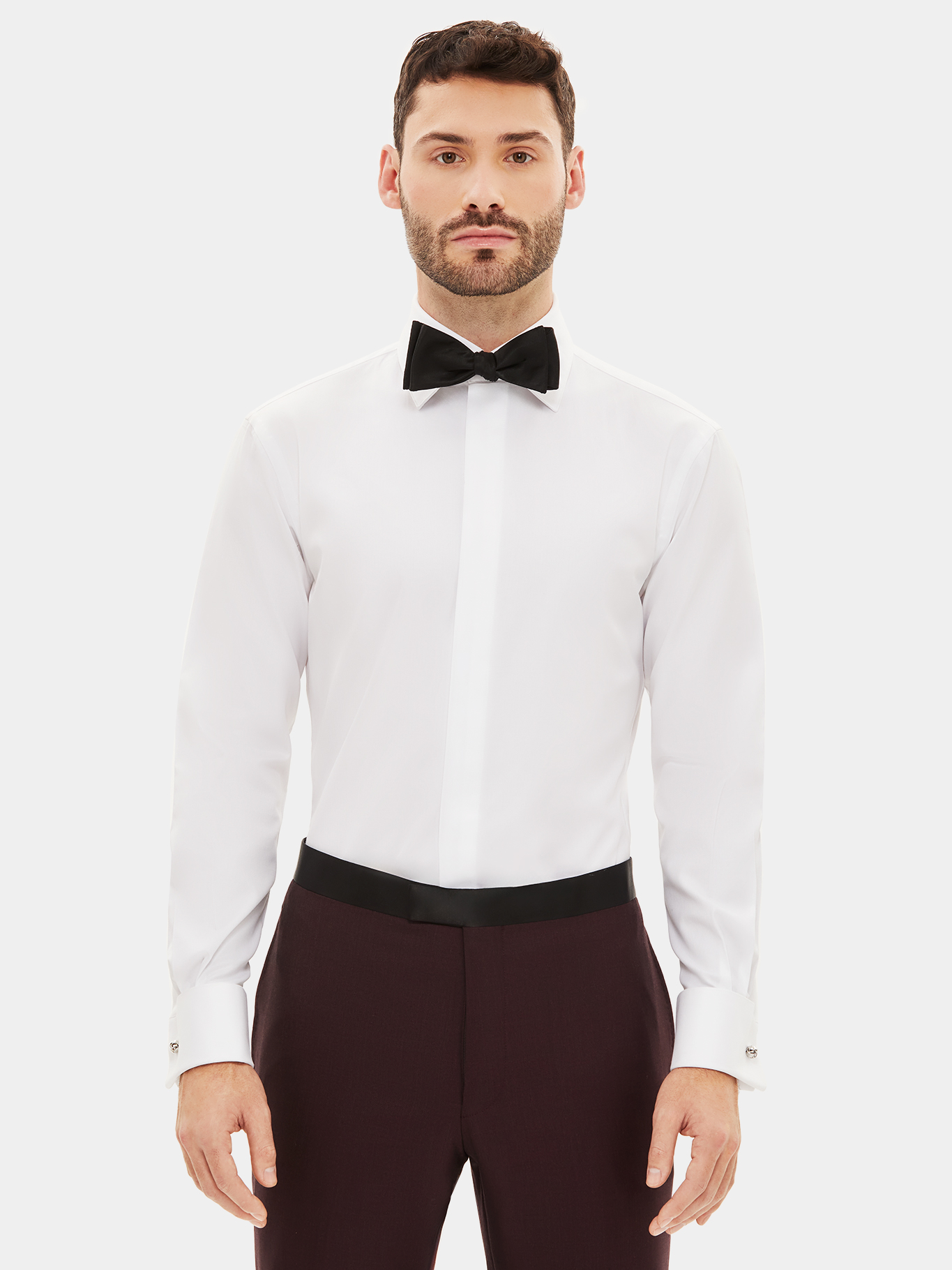 The Subtle Sophistication of Hidden Placket Tuxedo Shirts
