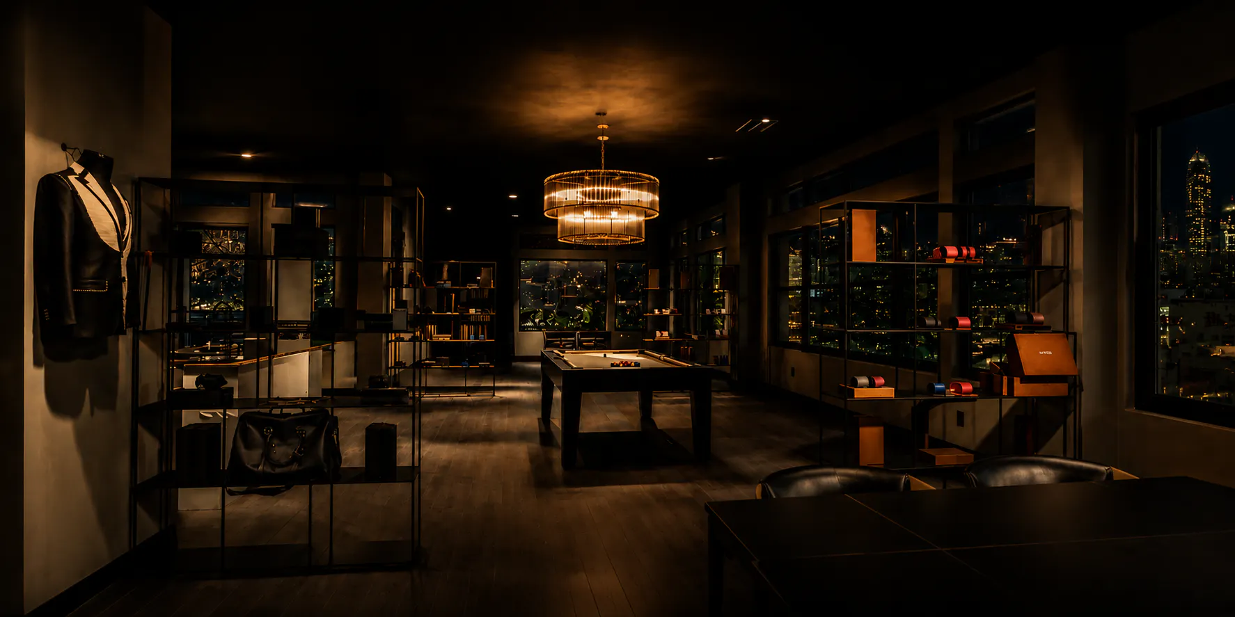 Enzo Custom private showroom interior