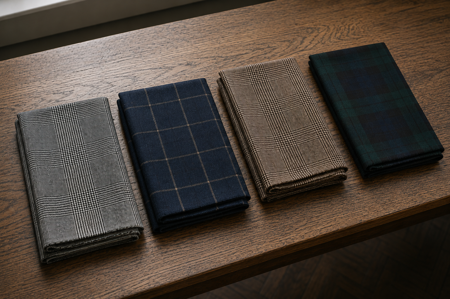 Exploring Common Types of Plaid Patterns for Suits