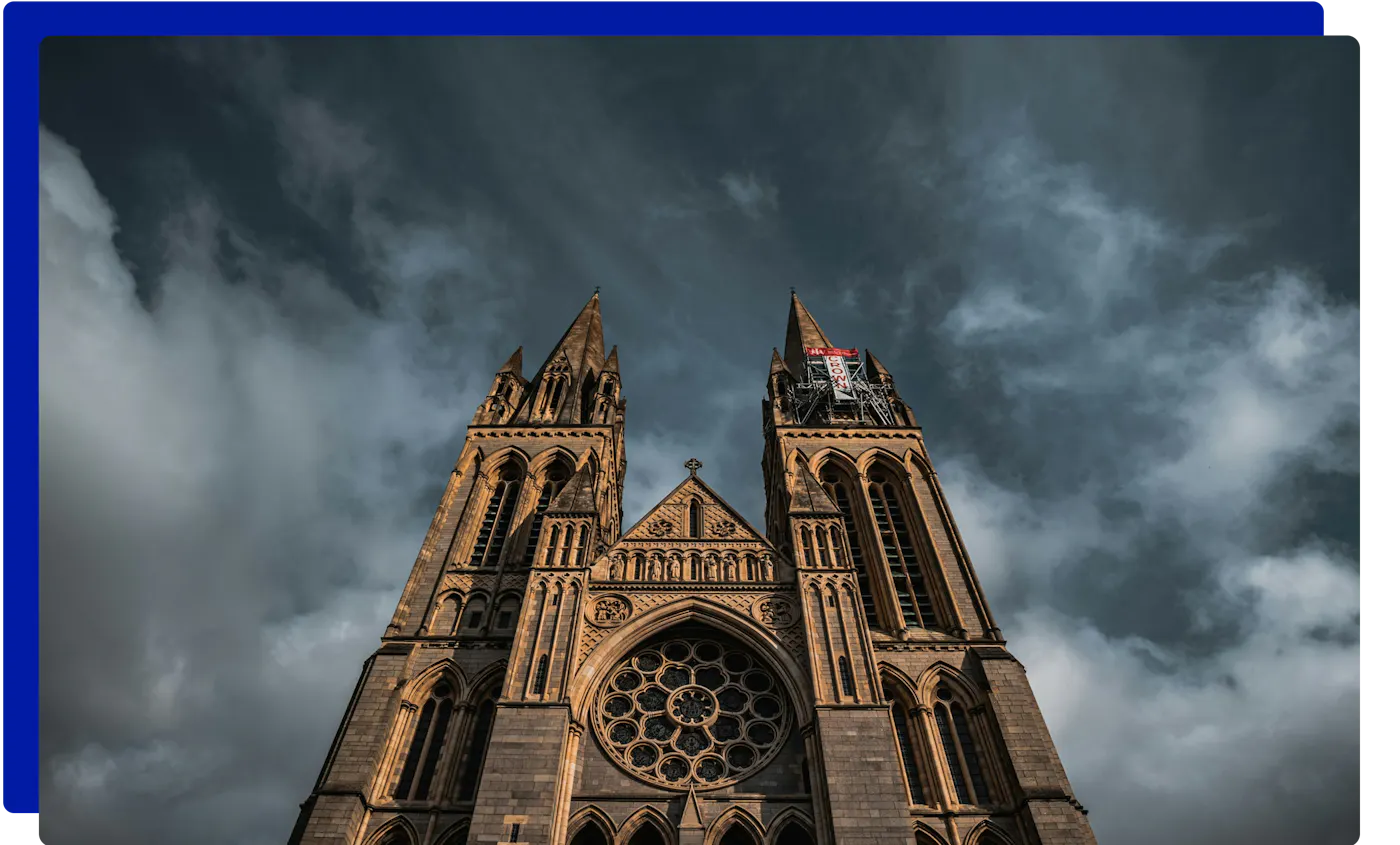 Truro Cathedral in Truro