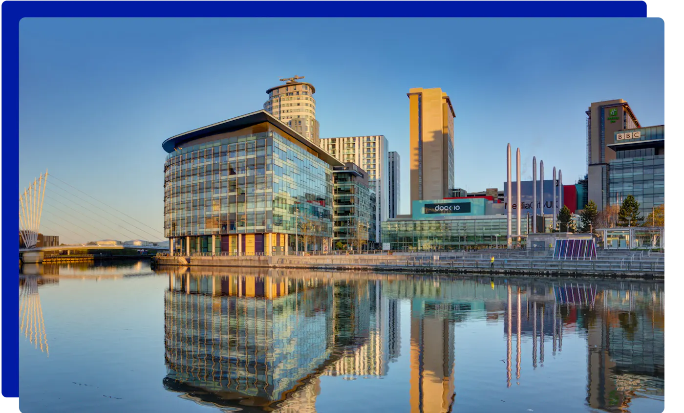 MediaCityUK on Salford Quays
