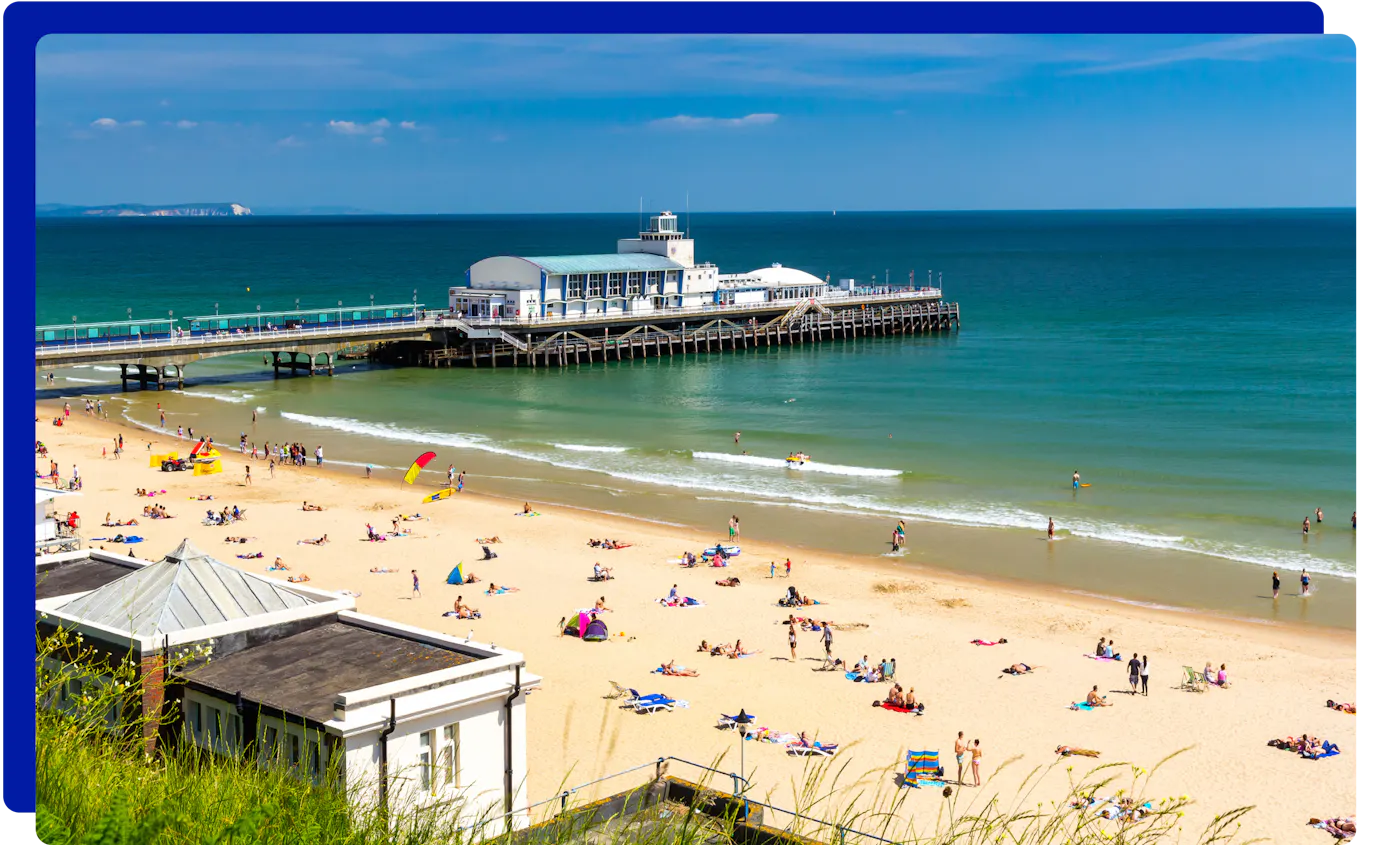 Bournemouth beach