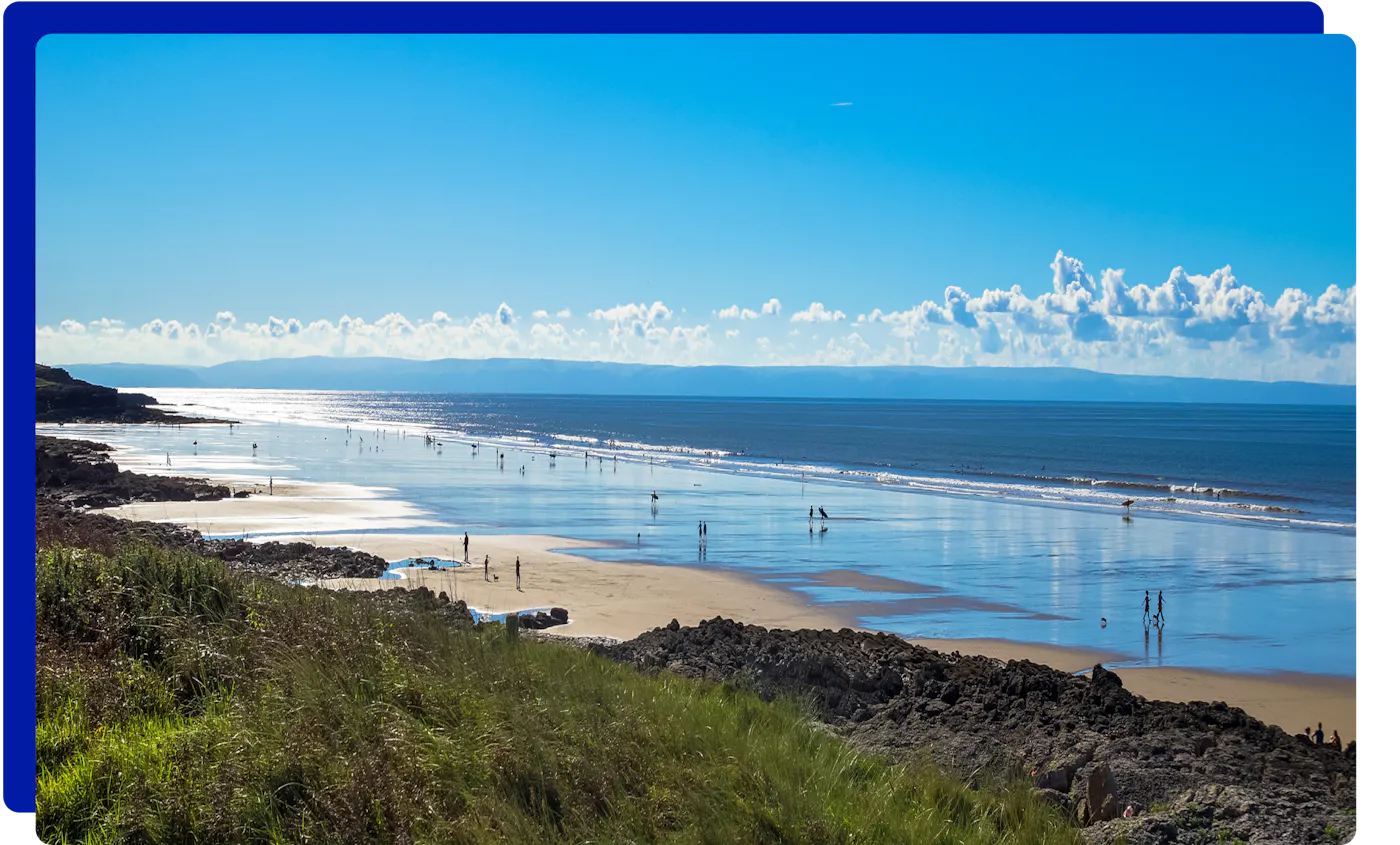 Beach in Porthcawl