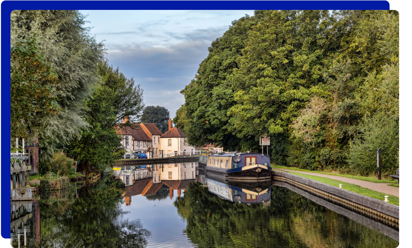 Newbury river Kennet